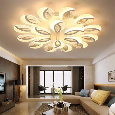 2018 New Modern Led Ceiling Lights Flower Ceiling Lamps For Living Room