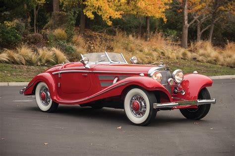 1937 Mercedes Benz 540k Special Roadster 4 Muscle Cars Zone