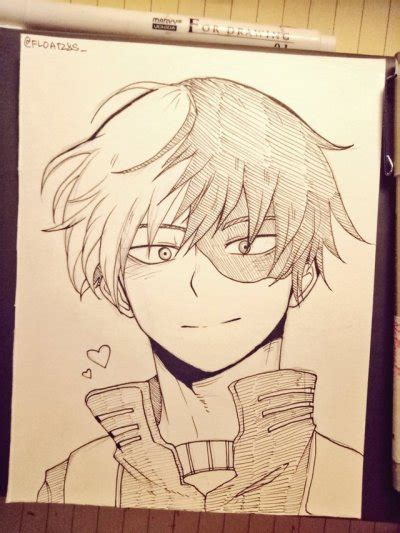 shouto todoroki | Tumblr | Anime character drawing, Anime sketch, Anime