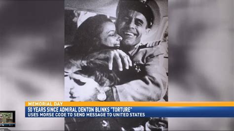 50 Years Since Admiral Denton Blinks Torture Using Morse Code