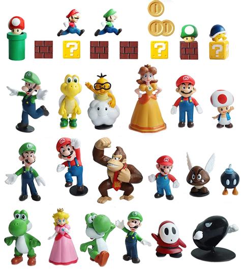 Buy Pantyshka 33 Pcs Super Mario Action Figuressuper Mario Bros Toys