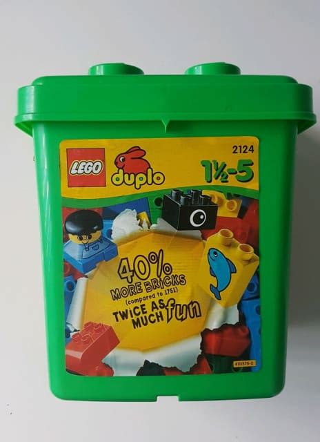 1997 lego duplo 2124 complete set with original container pre owned collectables gumtree
