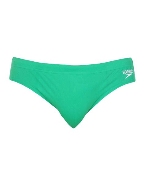 Speedo Swim Brief In Green For Men Lyst