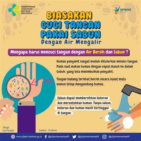 Download now pernahkah anda mengikuti 7 langkah cuci tangan komunitas. Mengapa harus mencuci tangan dengan air bersih dan sabun ...