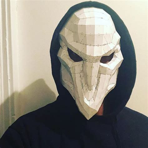 Second Time Making The Reaper Mask And It Come Out Way Better•••