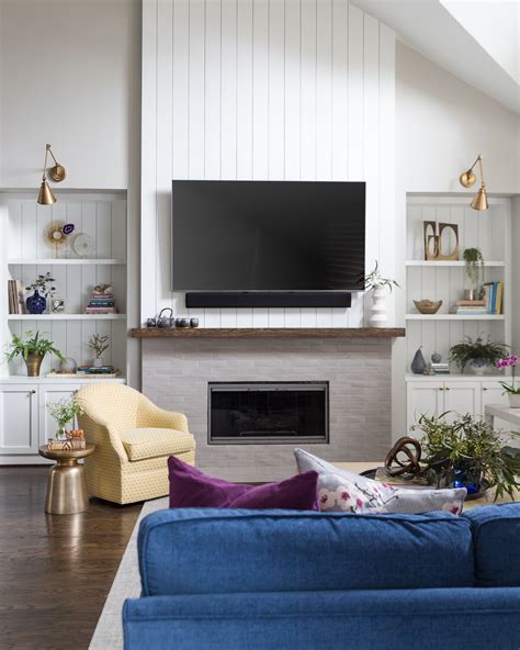 Small Living Room Ideas With Tv Over Fireplace Baci Living Room