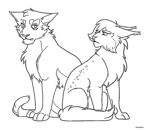 Warriors Cats Coloring pages. 90 Free printable Coloring Pages