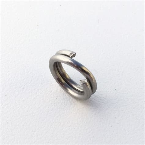 Premium Stainless Steel Split Rings Double Wrap 50 Pieces Made In Usa