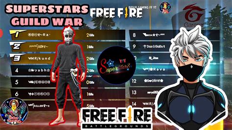Stylish nick name of garena free fire game which looks very good and with the help of which you can change your nick name to stylish nick name. SuperstarS Guild War || Free Fire Custom Room Gameplay ...