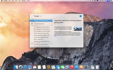 OS X Yosemite لنظام Mac تنزيل