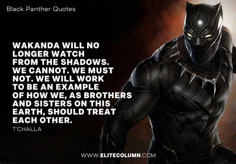 'i wouldn't even consider it if i were you. 10 Fantastic Quotes from The Blockbuster Black Panther | EliteColumn
