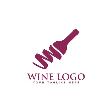 Premium Vector Wine Logo Vector Template