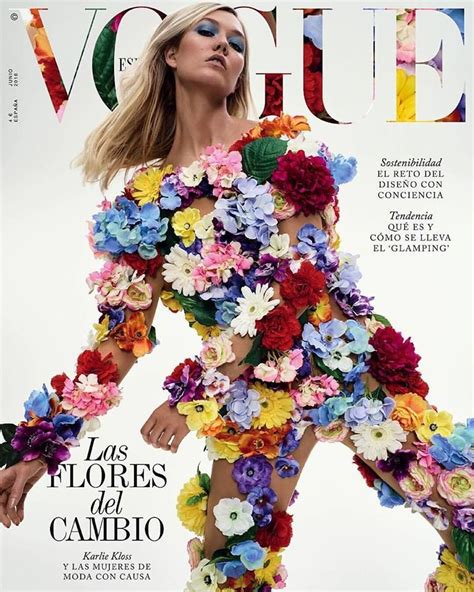 Karlie Kloss For Vogue Spain June 2018 In 2020 Vogue Covers Fashion