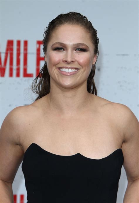  RONDA ROUSEY at Mile 22 Premiere in Los Angeles 08/09/2018 ...