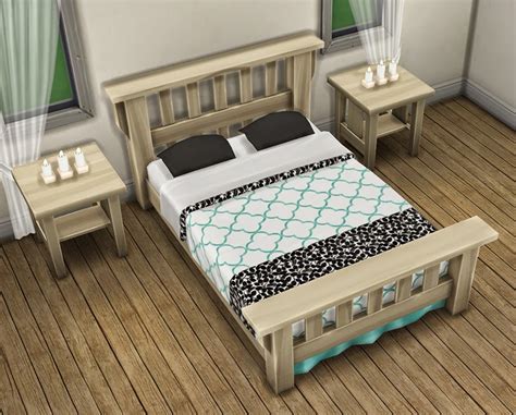 My Sims 4 Blog The Single Mission Bed Recolors By Saudadesims