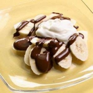 Low carb desserts are rich and satisfying. Low Calorie Chocolate Banana Dessert Recipe | SparkRecipes