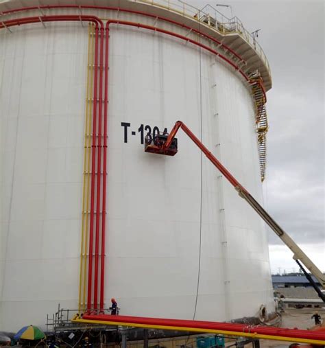 Supply, fabrication, and installation of shelters and pipe rack. NazCo Engineering & Construction - Piping and Storage Tank ...