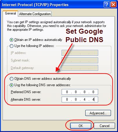 How To Change DNS Server IPs In Windows XP WebNots