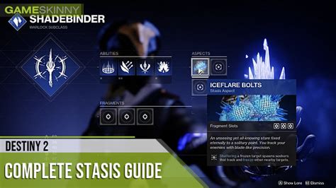 Destiny 2 Complete Stasis Guide From Unlocking To Aspects And