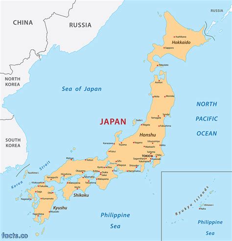 Japan Map Blank Outline Map Of Japan Parallels And Meridians A