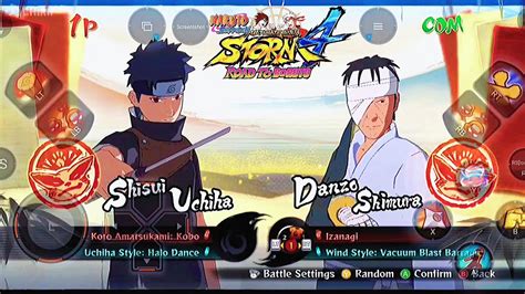 Shisui Vs Danzo Naruto Storm 4 Android YouTube