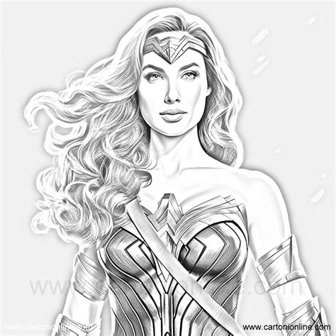 Ausmalbilder Wonder Woman 11 Von Wonder Woman