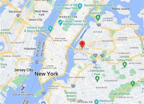 Long Island City [queens Nbhd] New York Area Map And More