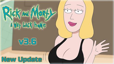 V36 Rick And Morty A Way Back Home☚58☛beth потеряла трусики😳 Морти