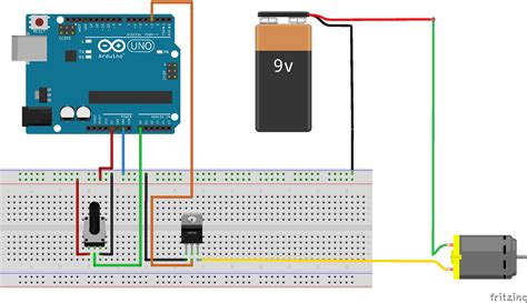 Arduino Dc Motor Speed Control Slide Elements
