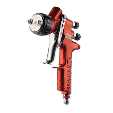 Tekna Copper Gravity Feed Spray Gun Uncupped And Needle