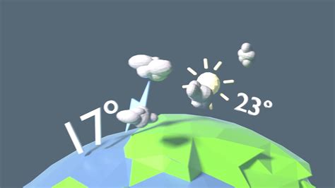 Weather Forecast 3d Animation Youtube