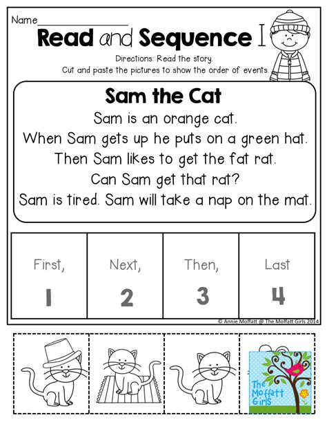 Read And Sequence Simple Stories For Beginning Andor Struggling