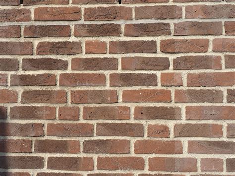 Red Brick Wall Background High Quality Stock Photos ~ Creative Market