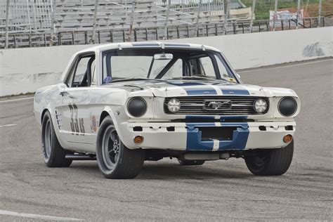1966 Shelby Ford Mustang Scca Group 2 American Sedan Race