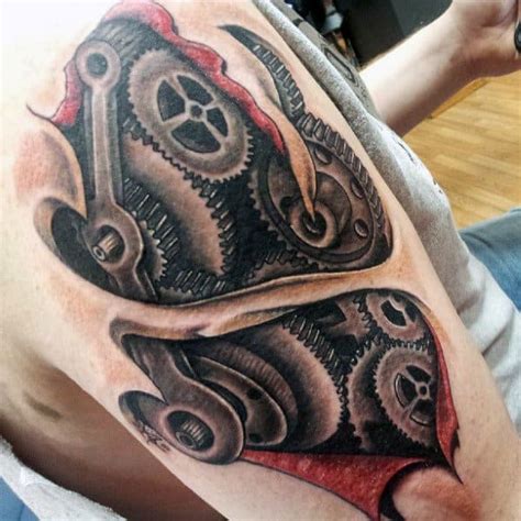 Engineering tattoos are more than capable of expressing that devotion to progress and advancement, and many men find them to be perfectly suited for their style of expression. 30 Engineering Tattoo Designs For Men - Mechanical Ink Ideas