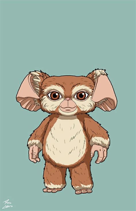 Lenny Mogwai Commissionphil Cho Gremlins Art Gremlins Movie Art