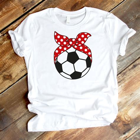 soccer mom svg svg dxf soccer svg soccer mom shirt bow svg bandana svg cheer mom svg