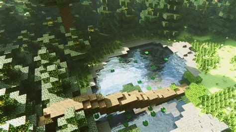 Artstation Minecraft Forest