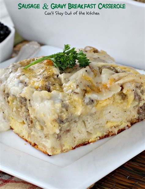 Sausage Gravy Biscuit Casserole Recipes Carte