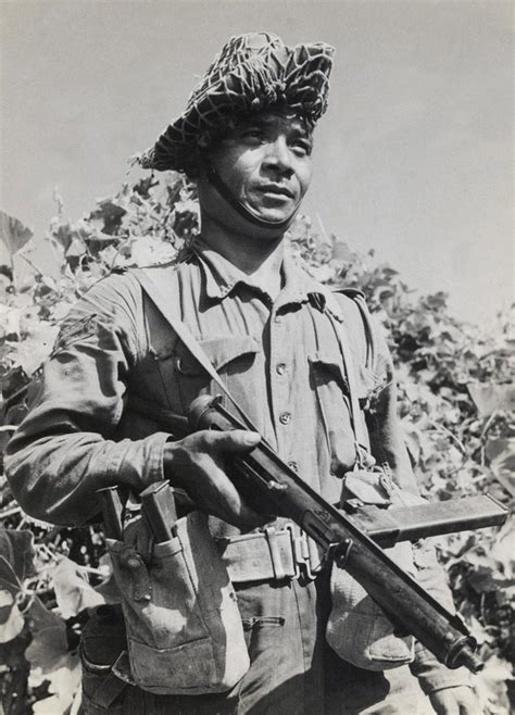 Gurkha Soldier Armed With A Sten Gun Burma 1944 C Online
