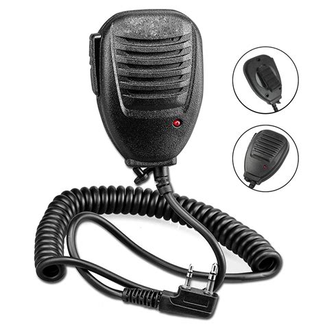 Shoulder Handheld Baofeng Uv5r Speaker Mic Walkie Talkie Radio Uv 5r