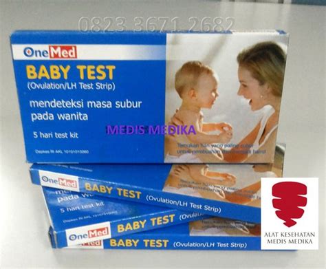 Jual Baby Test Alat Strip Tes Masa Subur Ovulation Lh Kesuburan Onemed