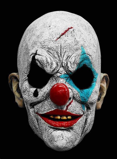 Clown Horror Mask Made Of Latex Halloween Costumes Pinterest