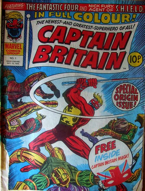 Captain Britain Uk Comics Flickr