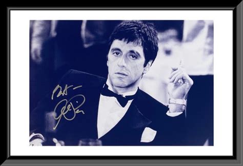 Al Pacino Signed Scarface Movie Photo Etsy
