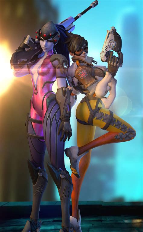 Widowmaker And Tracer By Hicky22 On Deviantart