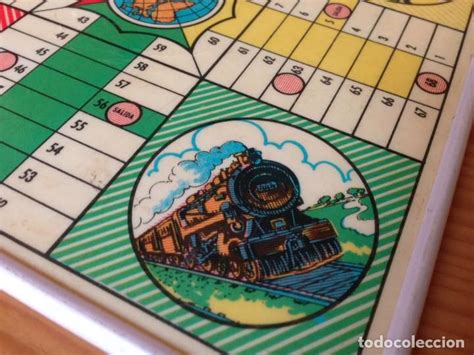 El modo de cuatro jugadores os enfrentará a todos contra todos mientras que la. tablero parchís y juego de la oca antiguo - Comprar Juegos ...