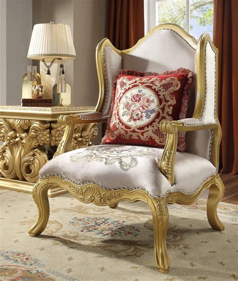 Victorian Luxury Accent Chairs Benettis Italia Milania Luxury Accent