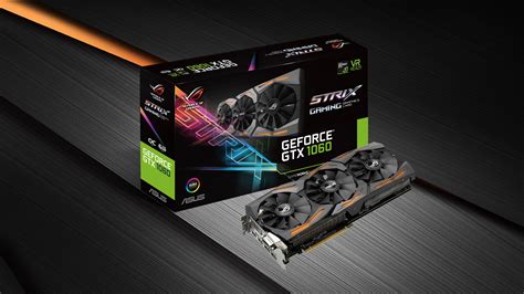 Asus Republic Of Gamers Announces Strix Geforce Gtx 1060 Rog