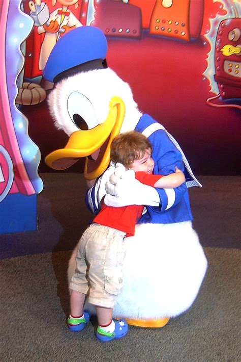 Donald Duck Hug 6x4 Keren And Sean And Charlie Flickr